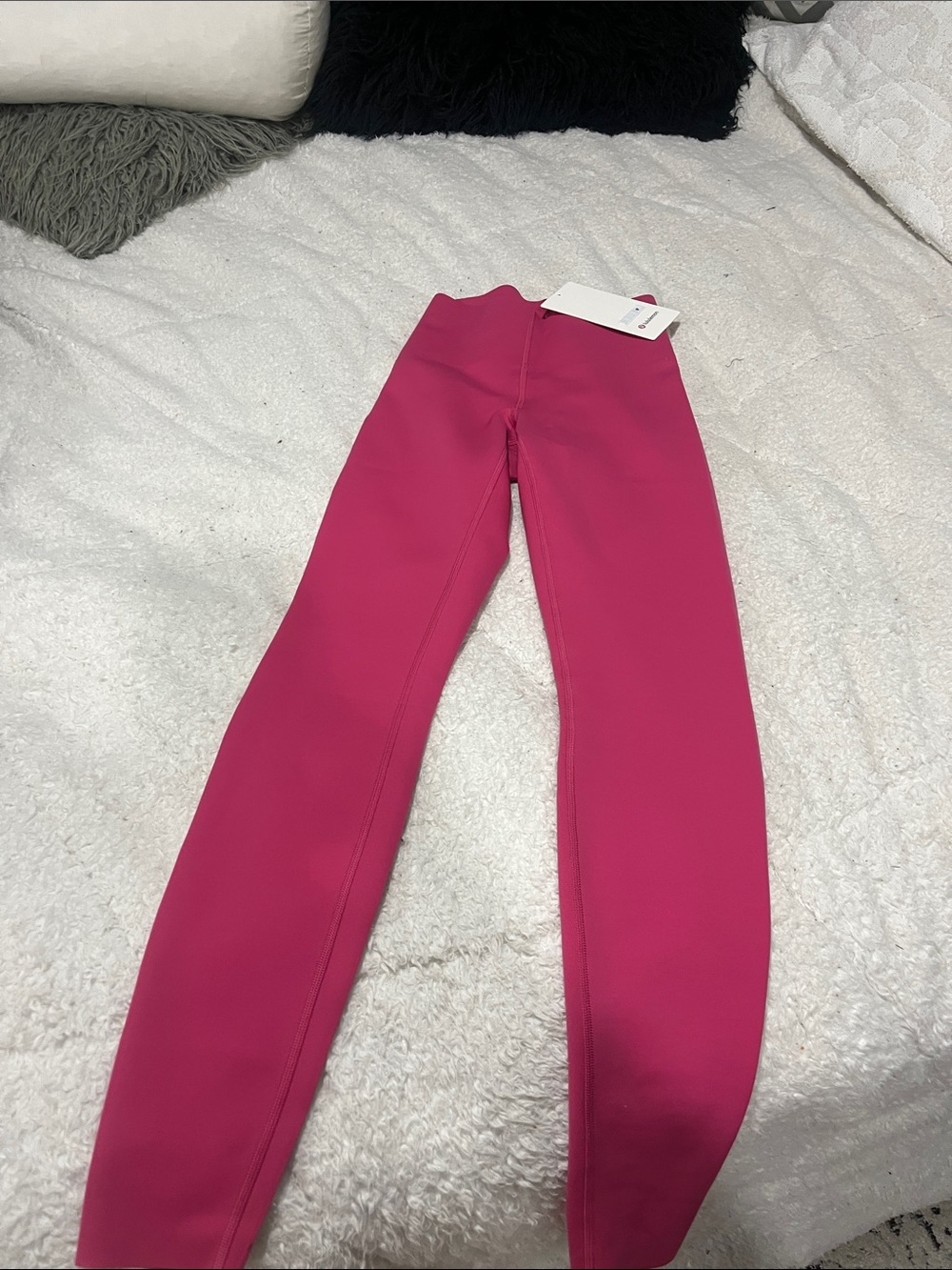 Brand new with tags lululemon glow up super high rise tight 28” raspberry